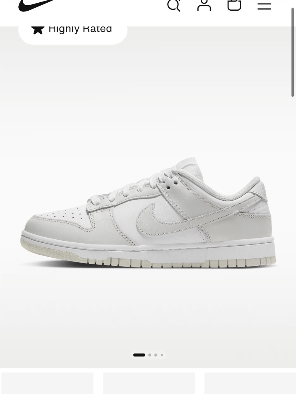 Nike Men’s Low-Top Sneakers — White